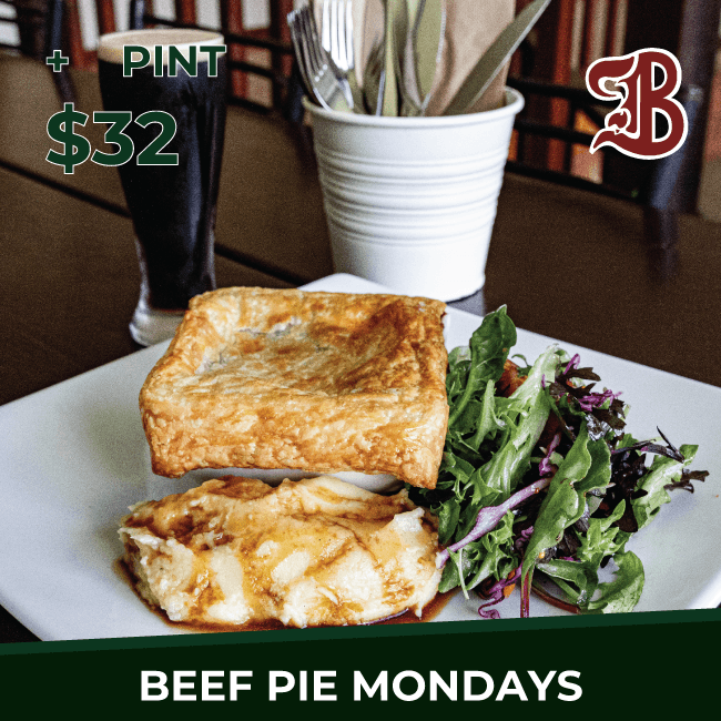 Beef Pie Mondays - Bootleg Brewery, Margaret River